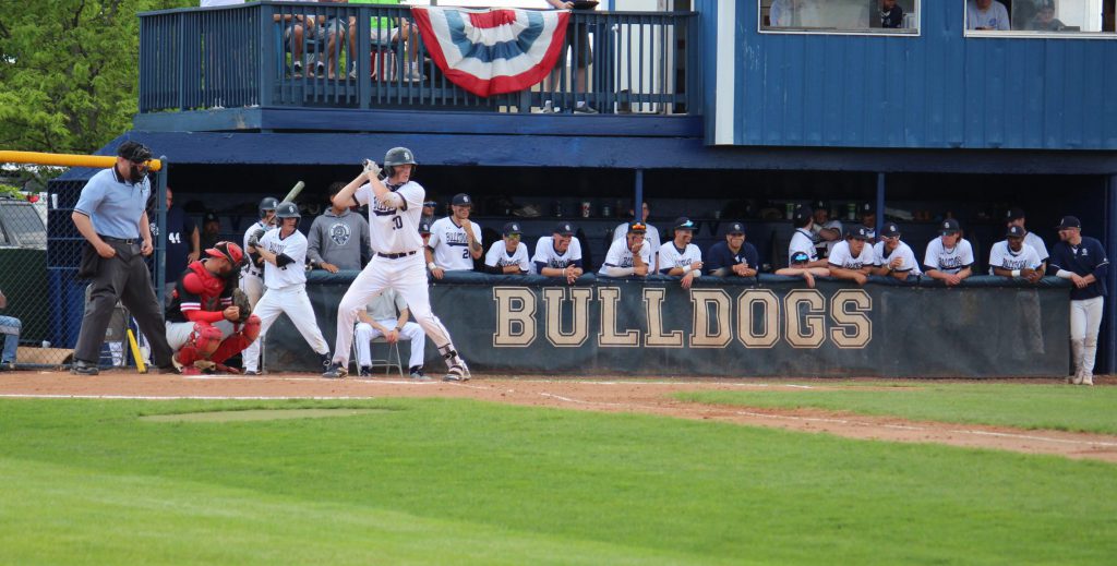 SSC palyer at bat