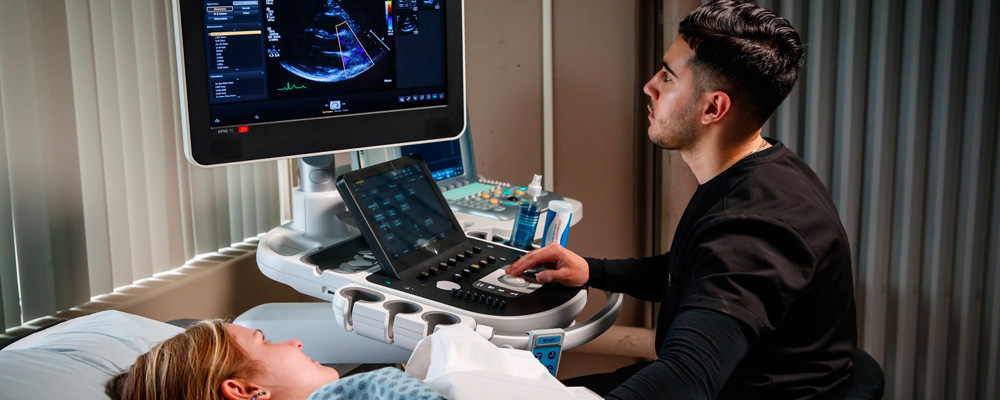 Echocardiography Program header art