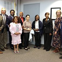 A featured photo of South Suburban College Outgoing Board of Trustee Members and New Student Trustee