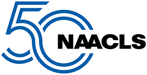 The National Accrediting Agency for Clinical Laboratory Sciences (NAACLS) logo